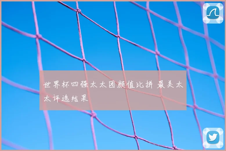 世界杯四强太太团颜值比拼 最美太太评选结果